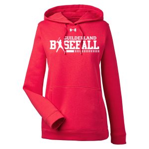 Walk-Off Women's Under Armour Pullover Hoodie Red