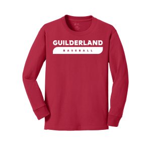 Championship Youth Long Sleeve Tee Red