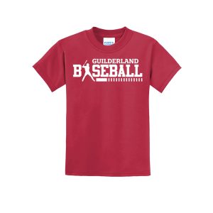 Walk-Off Youth Short Sleeve Blend Tee Red