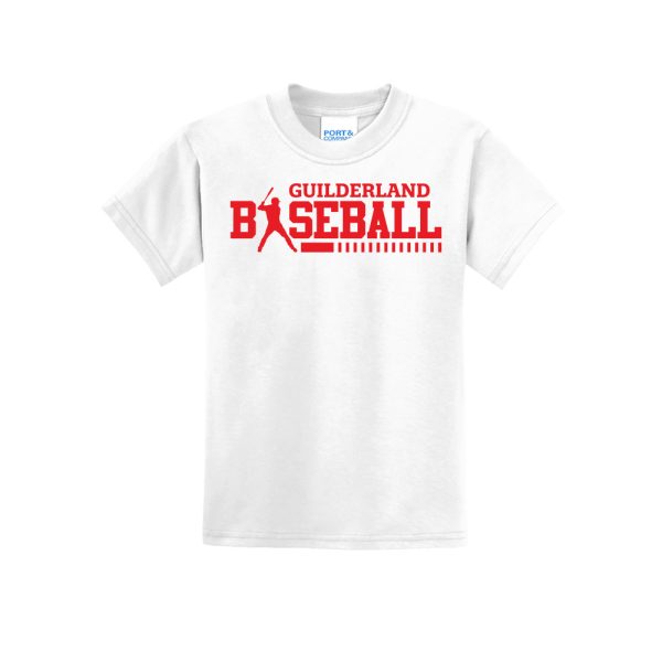 Walk-Off Youth Short Sleeve Blend Tee White