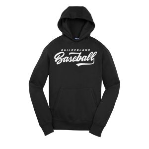 Dugout Youth Pullover Hooded Sweatshirt Black