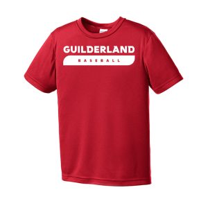 Championship Youth Short Sleeve Performance Tee Red